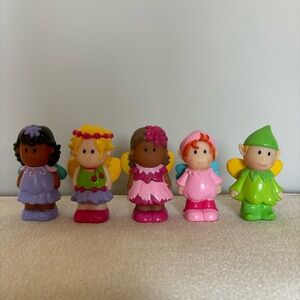 Happy land fairies (1 is an elf)